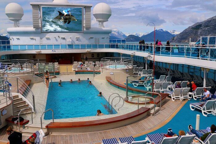 Alaska Cruise Discounts for Military and Veterans Pool Deck Alaska Cruise