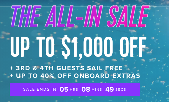 Royal Caribbean January 2026 Sale