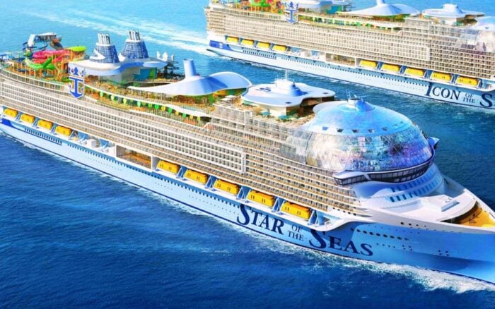 Icon of the Seas and Star of the Seas Royal Caribbean