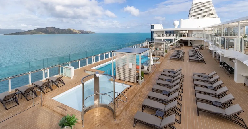 Silversea Nova Pool Deck