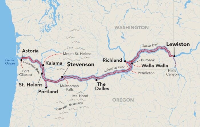 ColumbiaRiverItinerary