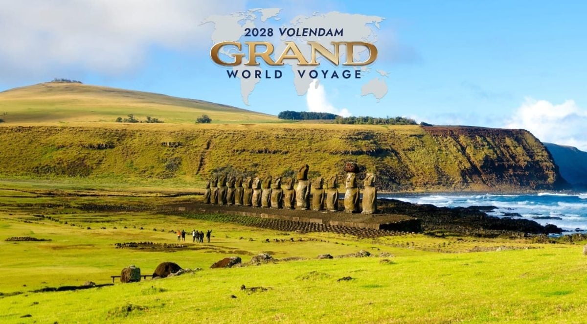 Holland America Grand World Voyage 2028 — Easter Island