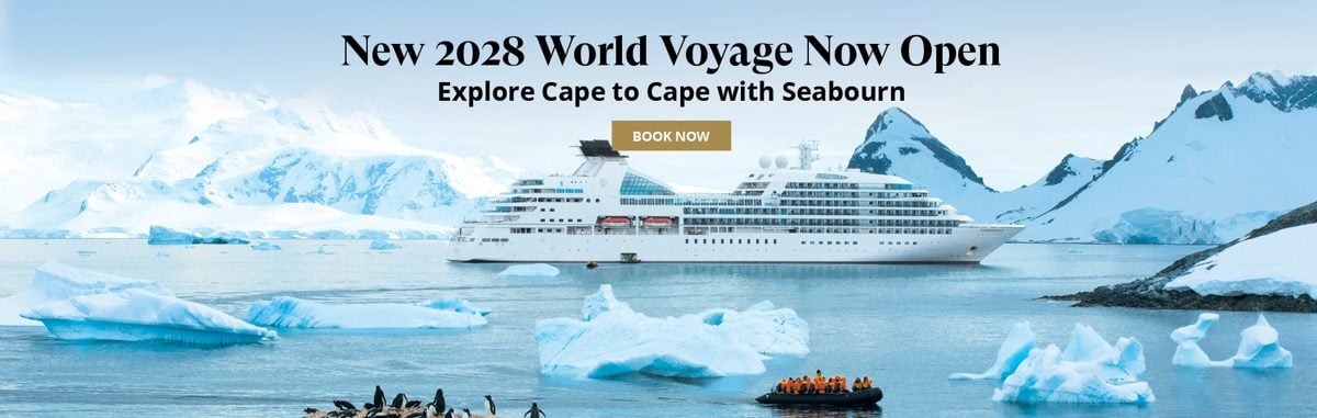Seabourn Cape to Cape World Cruise 2028